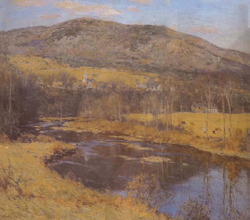 Metcalf, Willard Leroy The North Country oil painting image